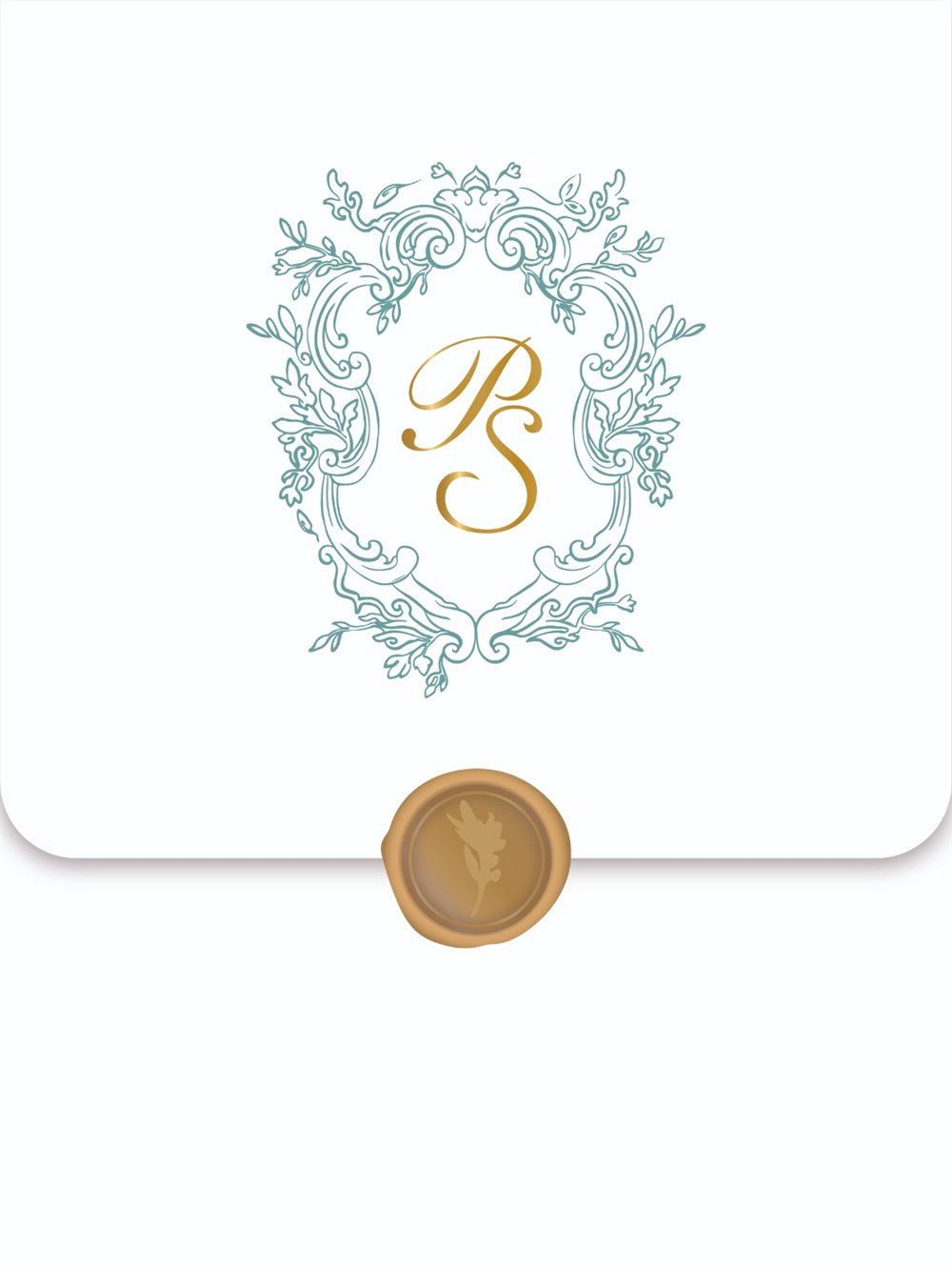 Sealed invitation from Patrick & Stephanie